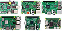 Raspberry Pi model comparison image